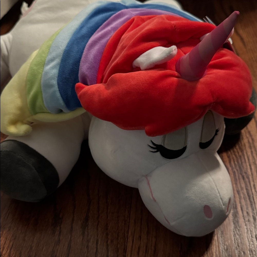 NEW Rainbow Unicorn Cuddleez Plush Disney Inside Out